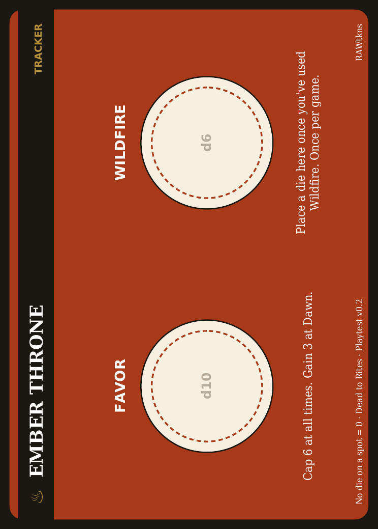 Ember Throne tracker