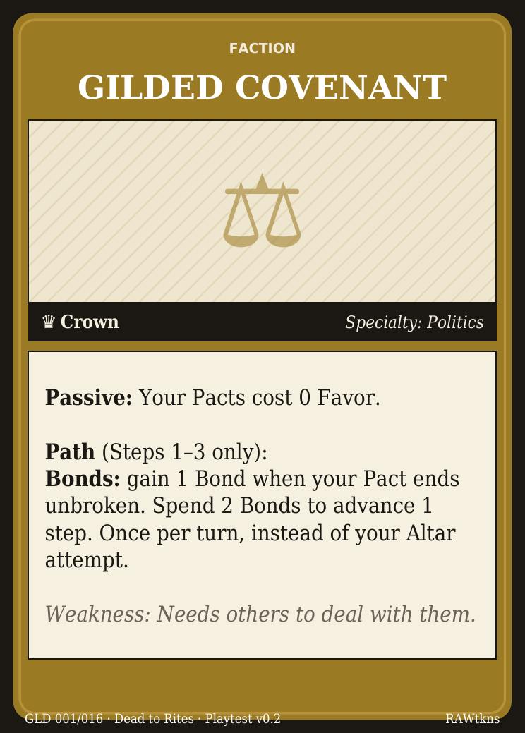 Gilded Covenant