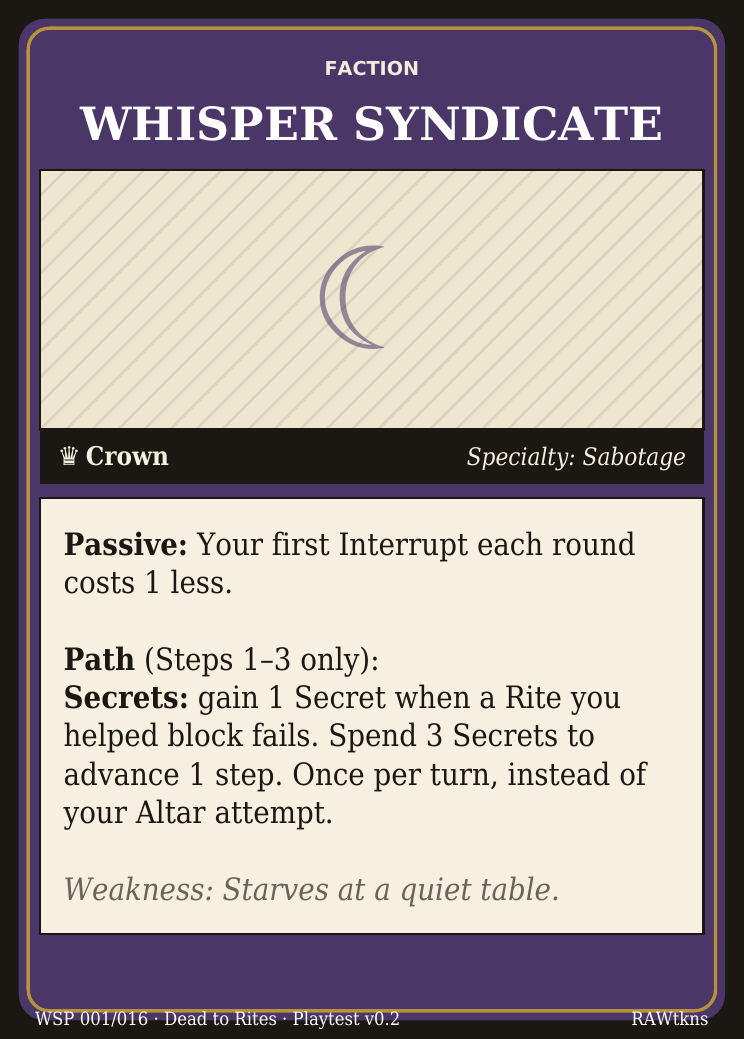 Whisper Syndicate